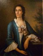 Joseph Badger Portrait of Mrs. Thomas Shippard. Boston. oil on canvas